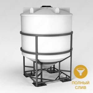 Емкость ФМ 5000л в обрешетке в Горно-Алтайске
