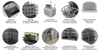 Погреб Rostok 8000 СТАНДАРТ в Горно-Алтайске